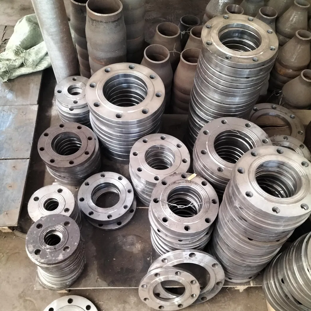 Premium Seamless Steel Flange ASME SA312 and En10216-5 a/SA106 Gr. B, P195gh, P235gh, P265gh, St35.8, St45.8