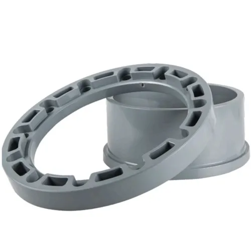 High Quality 1.0MPa Water Supply Parts 1.6MPa Plastic Plumbing Pipe and Fittings PVC Flange Pipe Fit