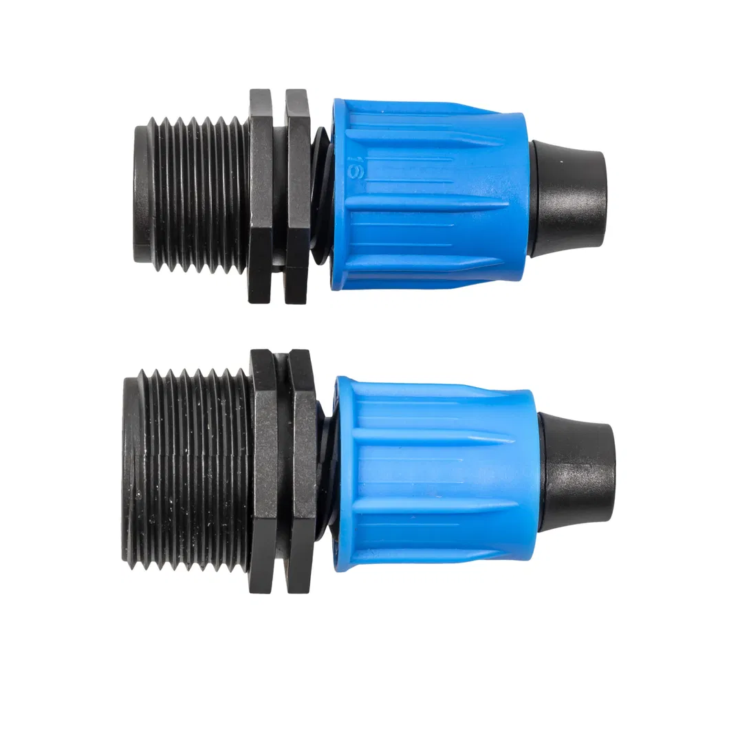 Drip Fittings Irrigation System Pipe Fitting for Tape Fitting Connectors Valve