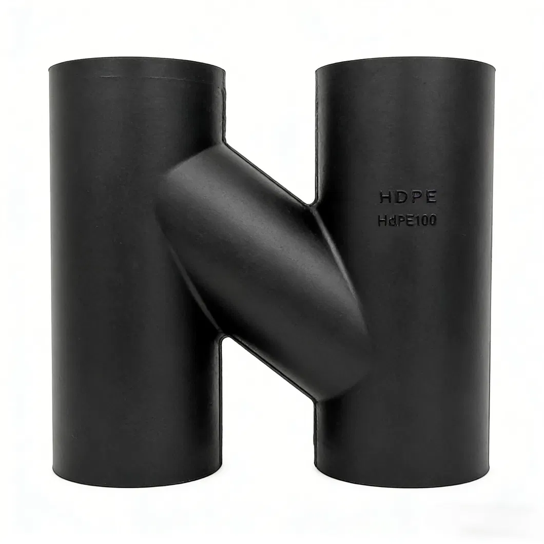 H Type PVC Fittings Eaual Tee Pipe Fittings