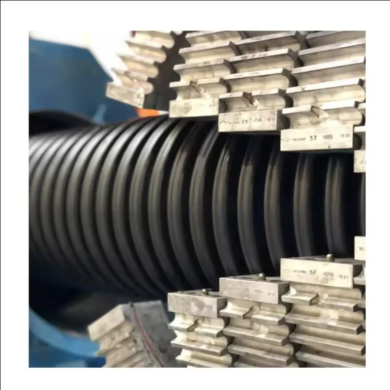 Single and Double Wall Plastic Corrugated Pipe HDPE/PVC-U/PP Corrugated Pipe for Drainage System