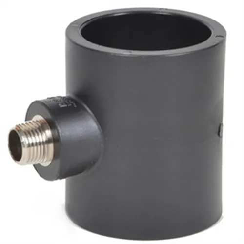 High Quality DIN Standard SDR11 Plastic Plumbing Pipe Fitting PE Pipe and Fittings HDPE Tee Pipe Fit