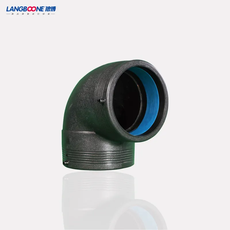 90 Degree HDPE Electrfusion Socket Fusion Bend Coupler PVC Plastic Pipe Fitting