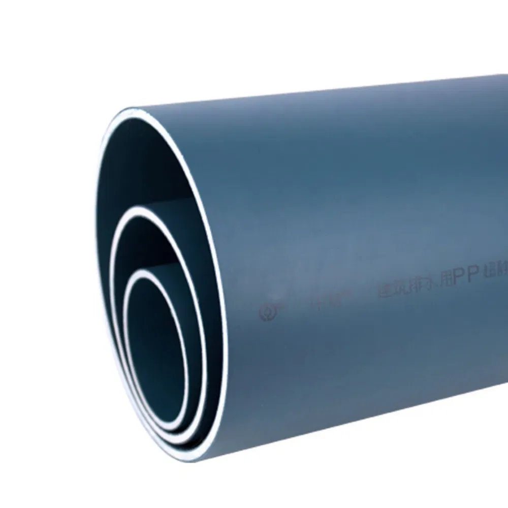 Office Building Long Lifespan PP Super Silent Pipeline System Stainless Steel Tube Pipe Fitting