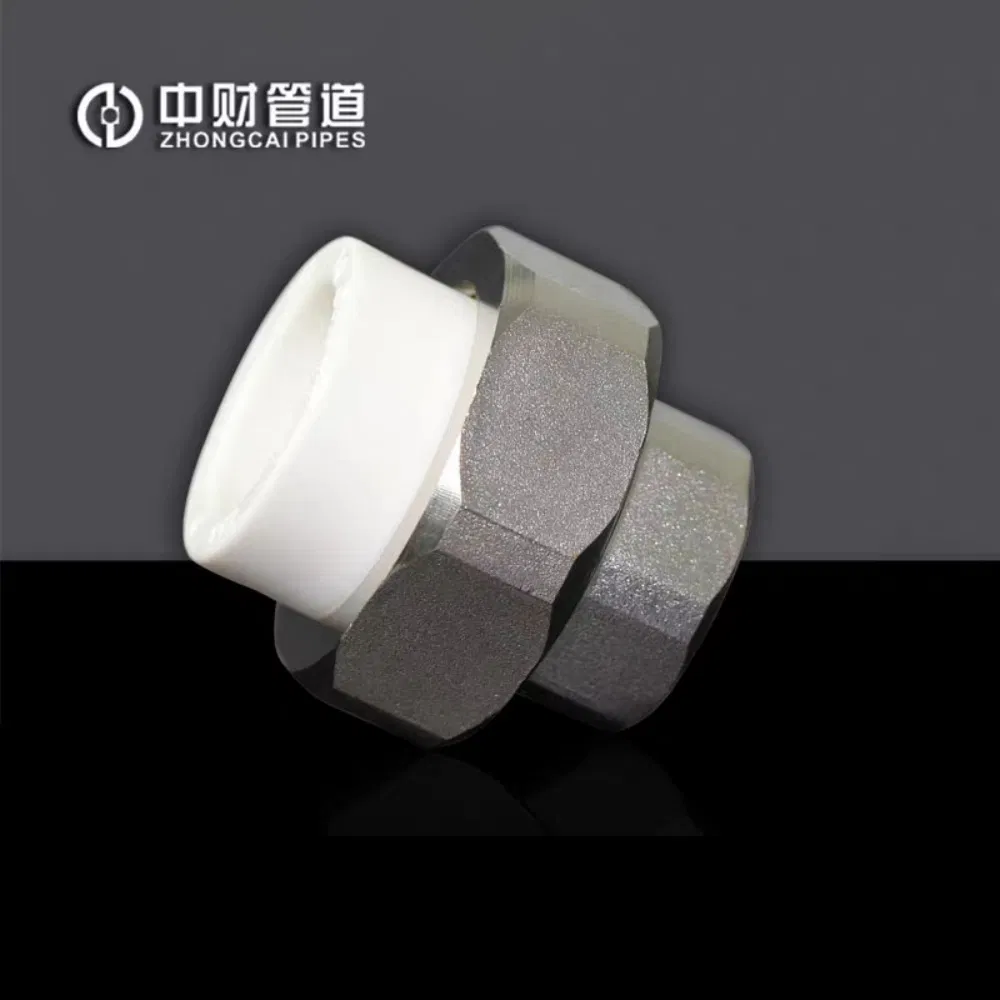 Cold and Hot Water Supply System Durable Cold Water Sanitary Coated PVC PPR Fitting Clamp Water Pipe