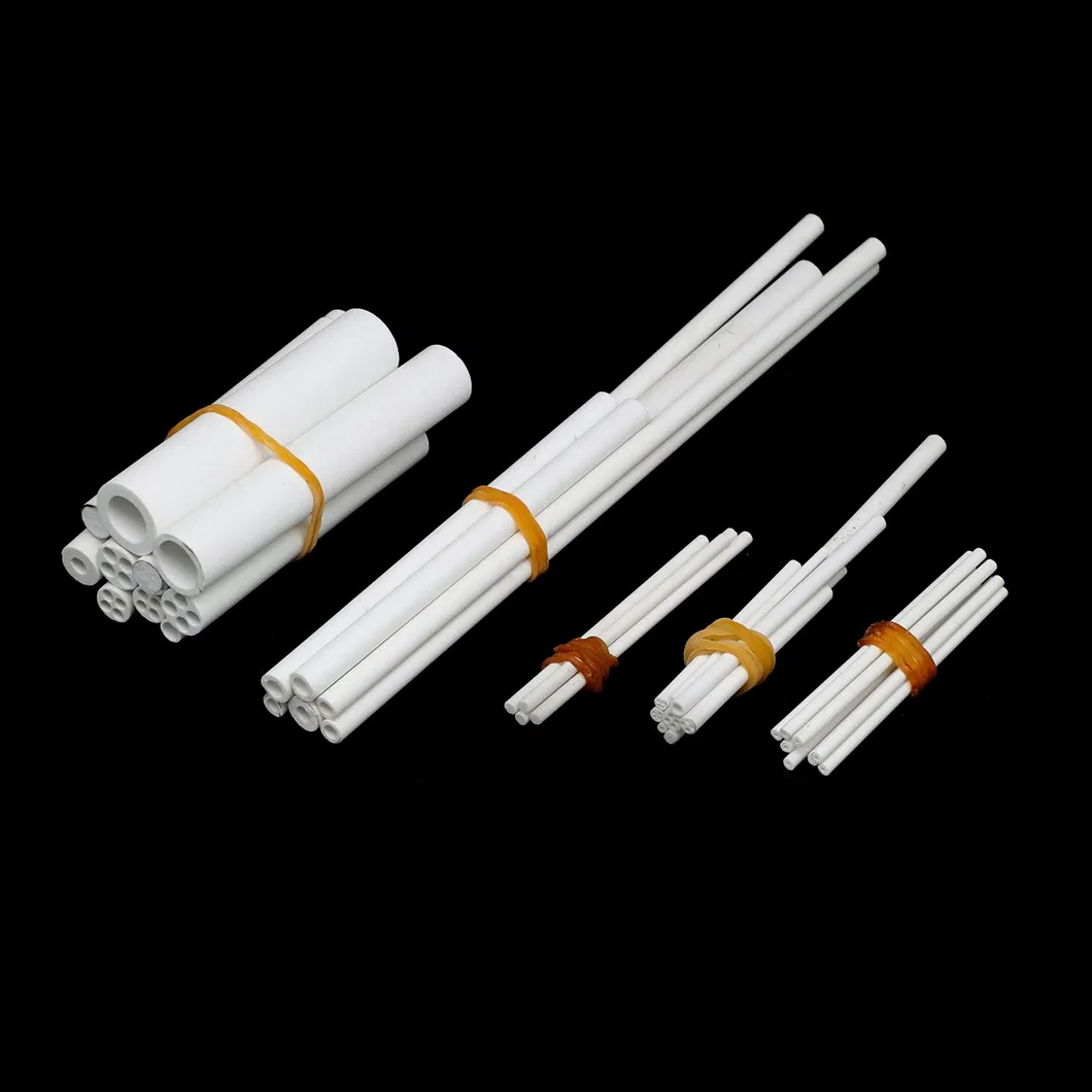 1600c Alsint 99.7% Alumina Al2O3 Ceramic Pipe for Thermocouple Production