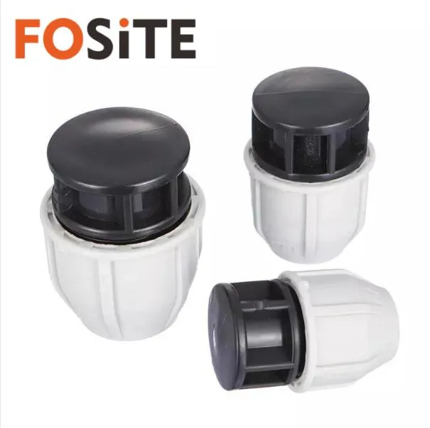 Fosite PE Pipe Fittings Black Color Female Thread Socket