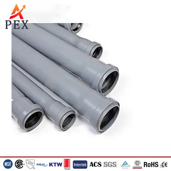 Drain Pipe ASTM PVC Plastic Pipe PVC/PE/HDPE/PPR Water Pipe Flexible Pipe UPVC Tube for Wastewater a