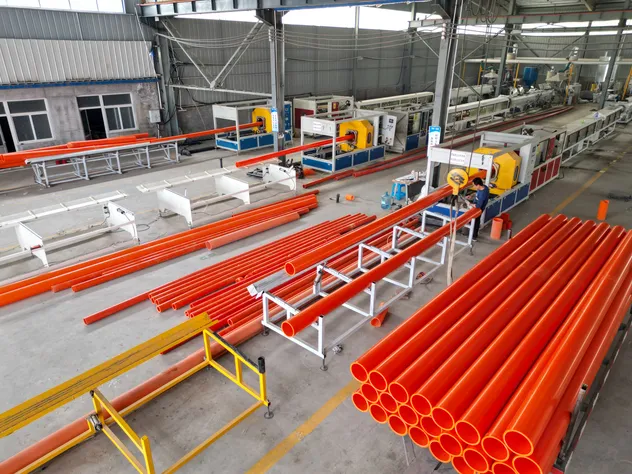 Chinese Manufacturer's Protection Mpp Power Communication Pipe / Wire Conduit Plastic Mpp Pipe