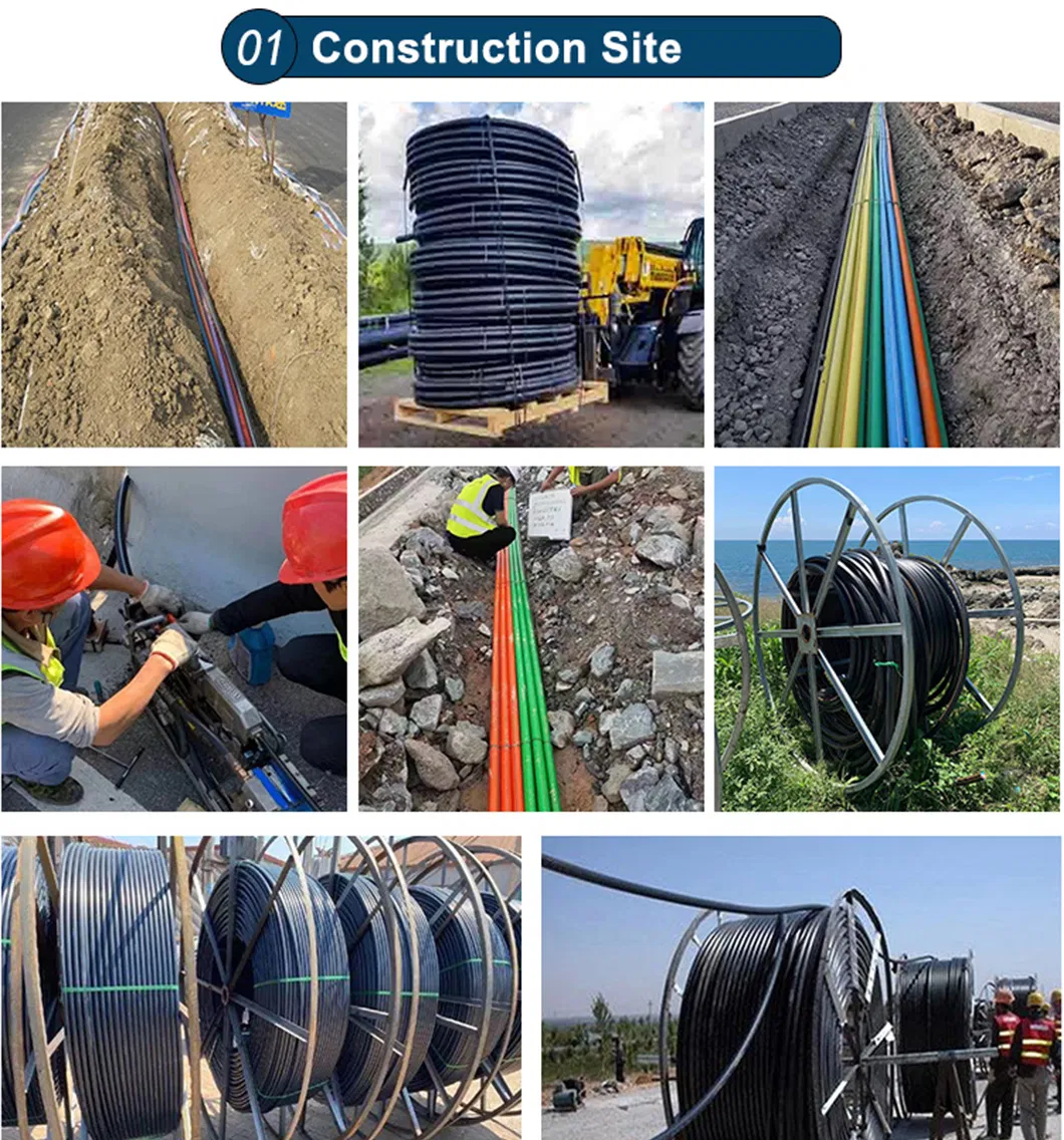 Sturdy HDPE Silicon-Core Tube for Underground Telecom