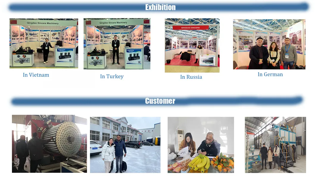 HDPE Hollow Wall Double Flat Wall Winding Pipe Extruder Machine