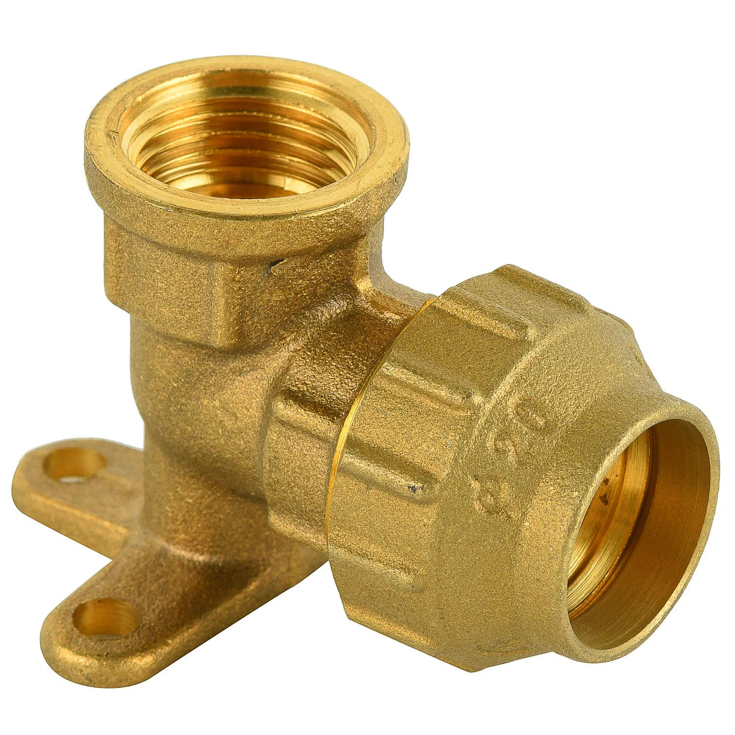 PE Pipe Fitting/PPR Fitting/Female Elbow with Wallplated for PPR Pipe