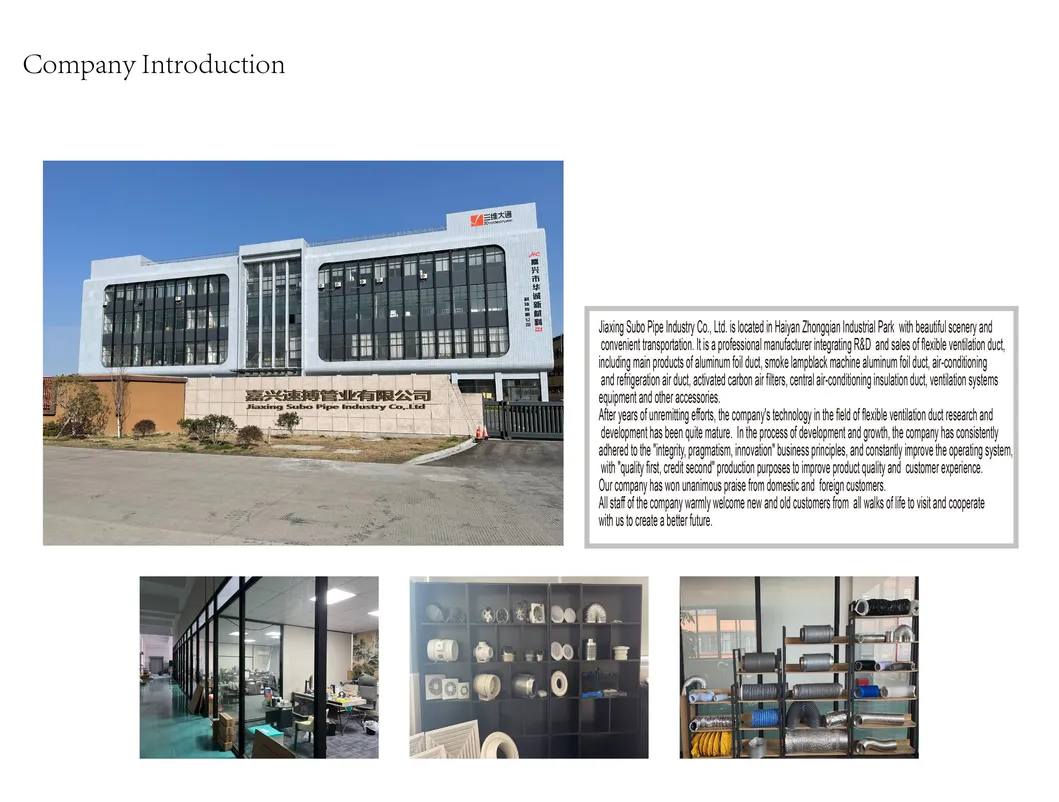 PVC Aluminum Foil Corrugated Pipe Municipal Infrastructure Pipeline