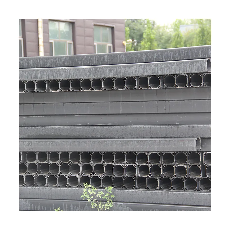 Durable PVC Square Hole Grating Pipe for Industrial Use Durable PVC Square Hole Grating Pipe for Industrial Use