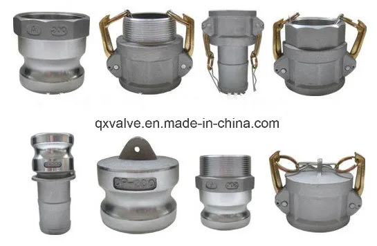 Camlock Coupling Hose Pipe Fittings (Aluminum, brass, stainless steel 316/304, Nylon & PP)