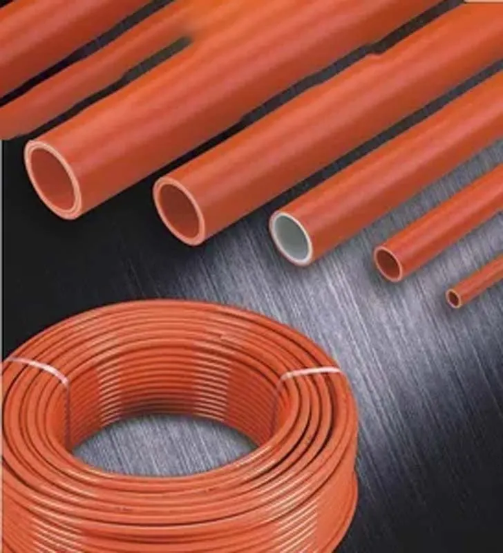 Orange Color NSF Certified ASTM F876/877 EVOH Oxygen Barrier Pex Tubing - 300FT Coil for Plumbing &a