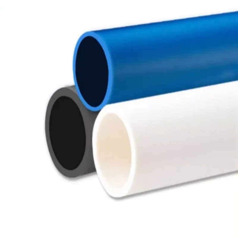 Zhongcai Pipeline PVC Water Supply Plastic Pipe Hot Melt Socket Food Grade Water Pipe 1.0MPa-2.0MPa