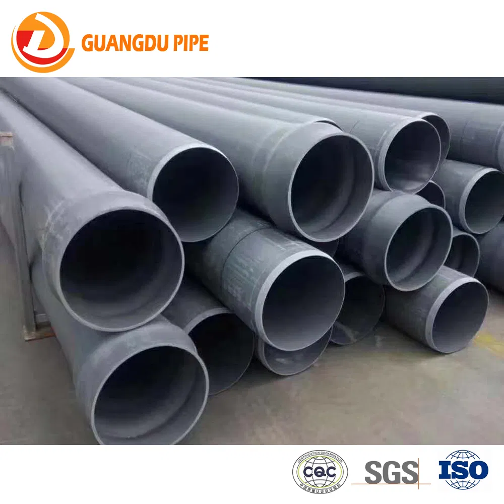 Water Supply Pipe List Specification CPVC UPVC PVC Tube Flexible Plastic Pipe