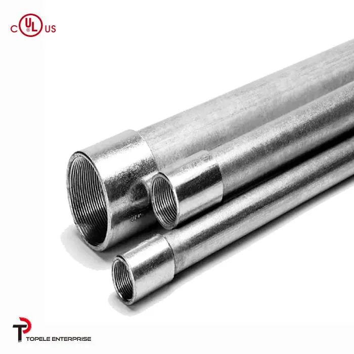 1 Inch Hot Dipped Galvanized Metal Rigid Rmc Electrical Metal Conduit