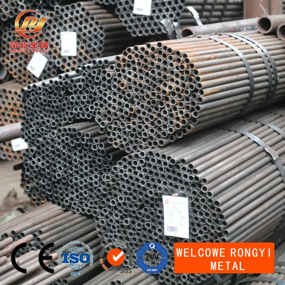 Hot Finished/Cold Drawn Seamless Carbon Steel Pipe ASTM A36 A53 A106 Q195 Q235 Corrosion-Resistant Steel Pipe