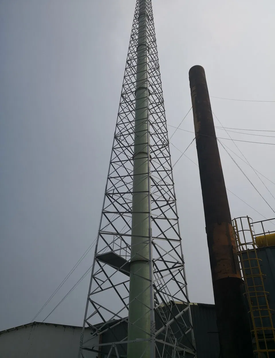 Fiberglass Reinforced Plastic Round Pipes with Insulation and High-Temperature Resistance