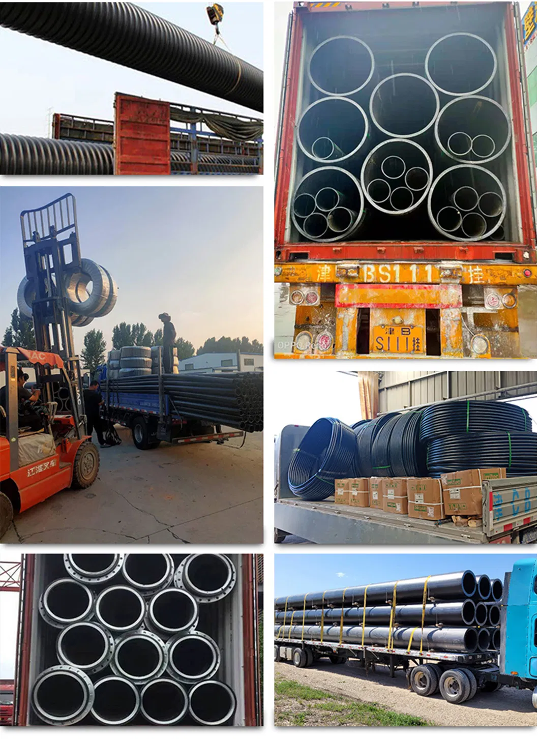 High Quality Mpp Orange Conduit Heat Resistant Insulated Modified PP Power Cable Protection Pipe