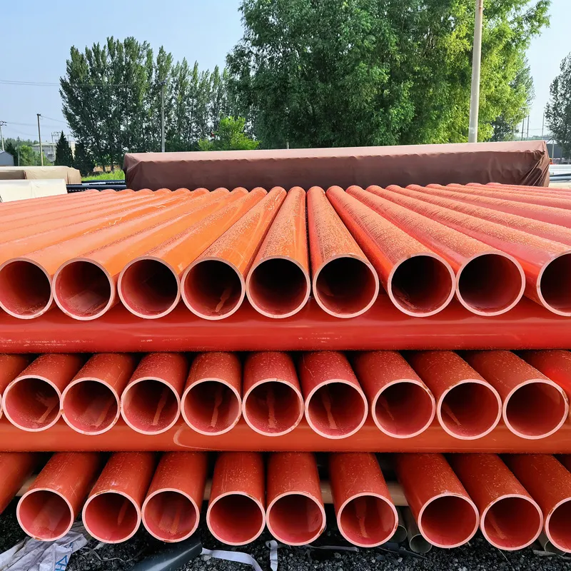 Reliable Supplier CPVC Pipe for Hot Water Industrial Use and Wire/Cable Protecting