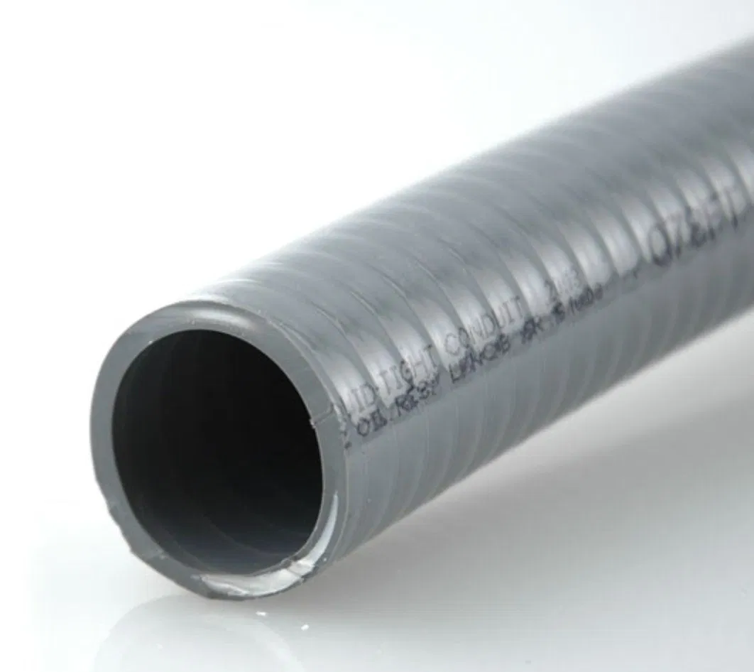 Waterproof PVC Spiral Wire Corrugated Pipe for Safe Cable
