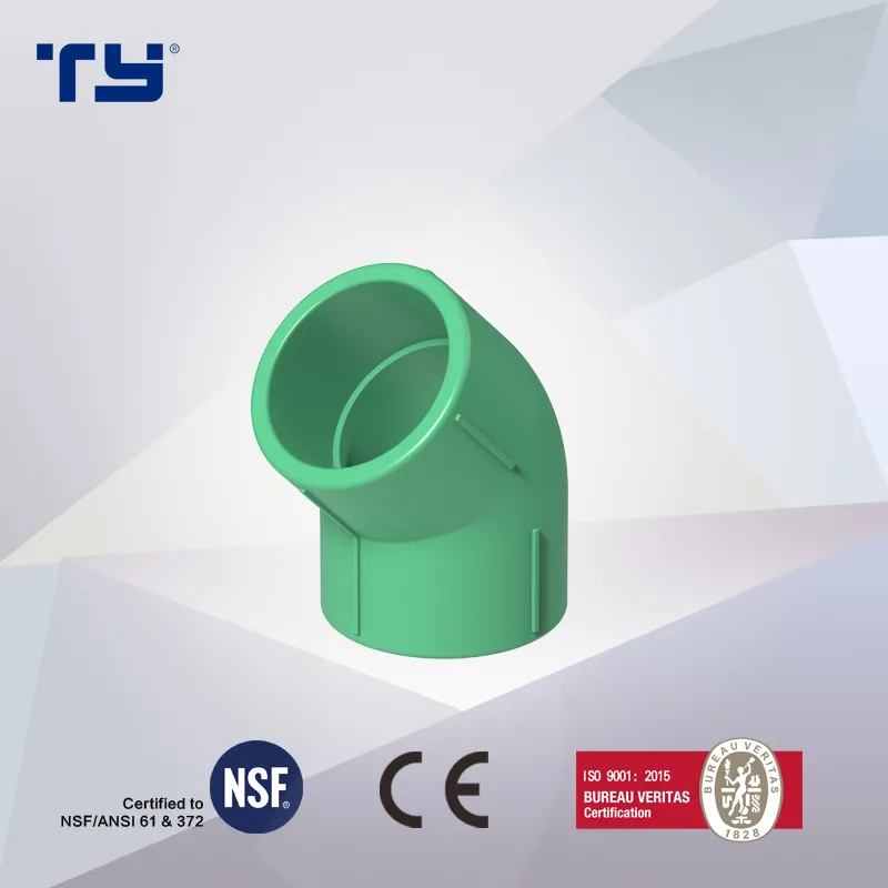 PPR Female Tee with Pn12.5/Pn20/Pn16/Pn25 Pressure Plastic Pipe and Fitting Use for Hot Water
