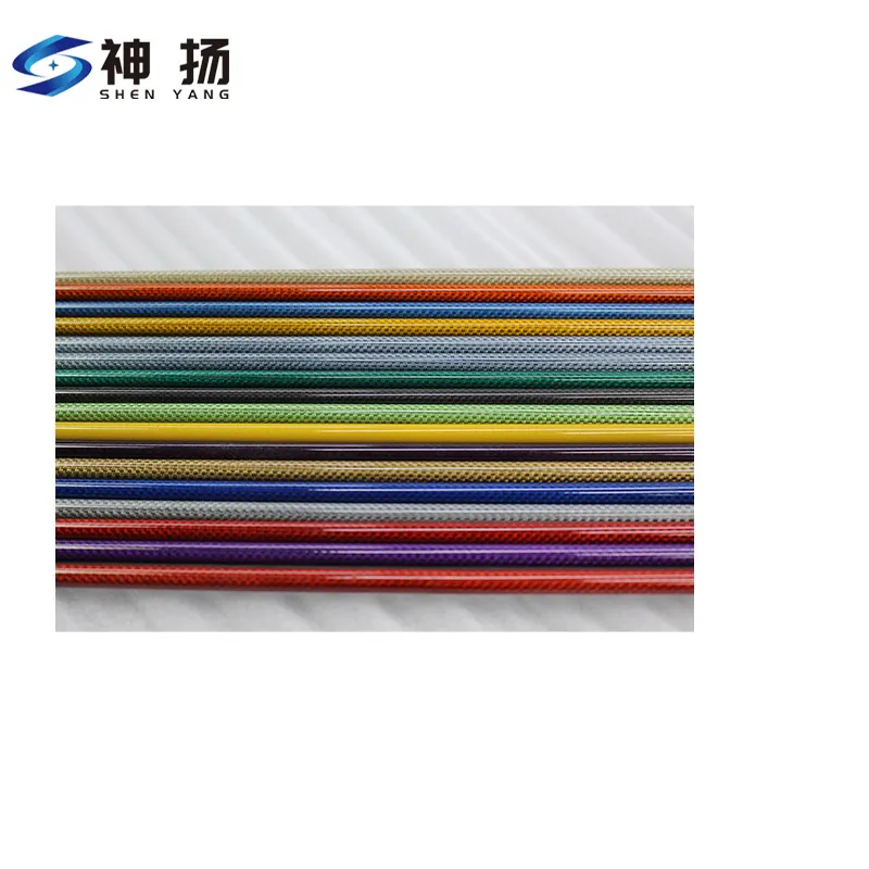 Custom Colored Cfrp Carbon Fiber Tubes in Various Sizes and Colors