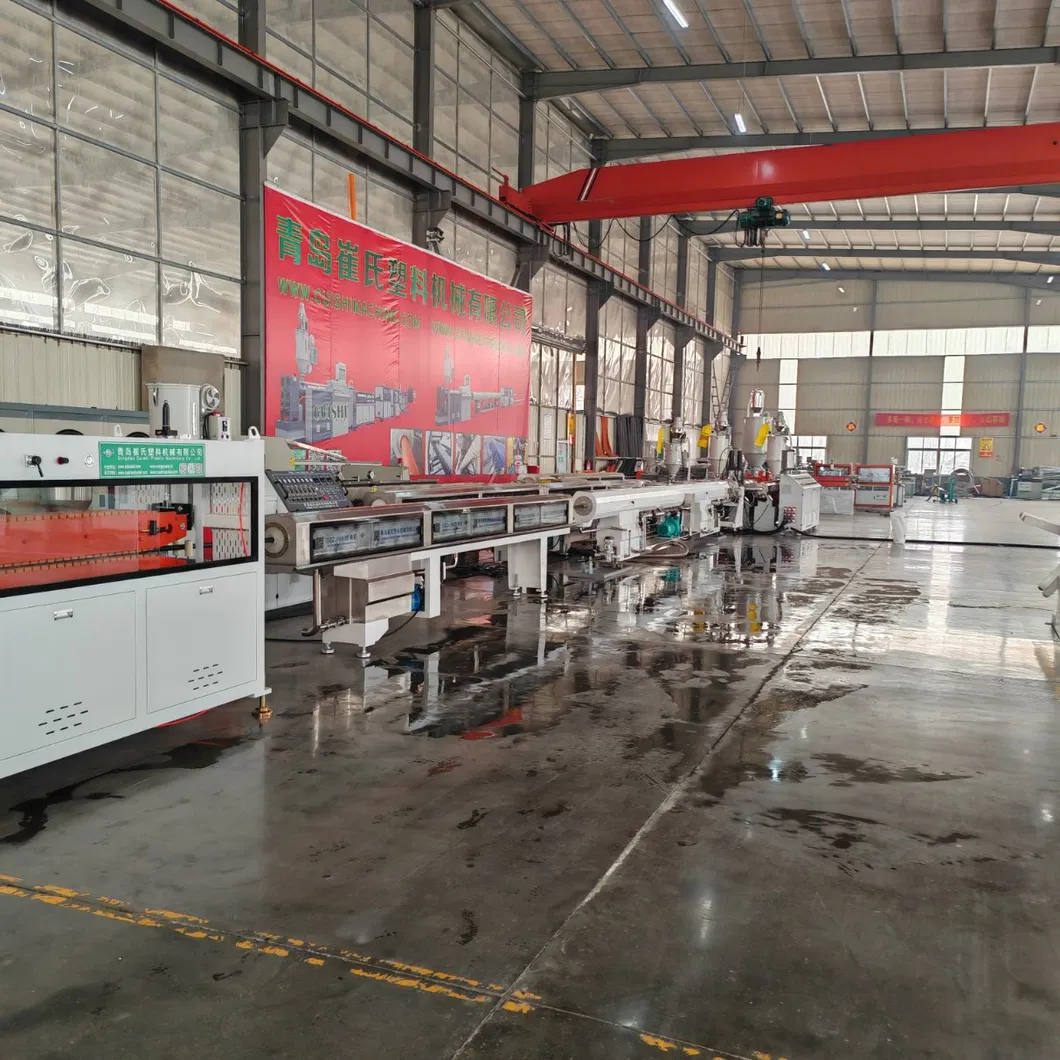 Fully Automatic 16-160mm PE Multi-Layer Pipe Extruder Production Line Producing ABC Multi-Layer Co-Extruded PE Pipes Making Machine