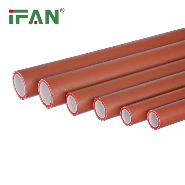 Ifan High Quality Pph Water Pipe Brown Colors Pph 20-63mm Plastic Pph Pipe