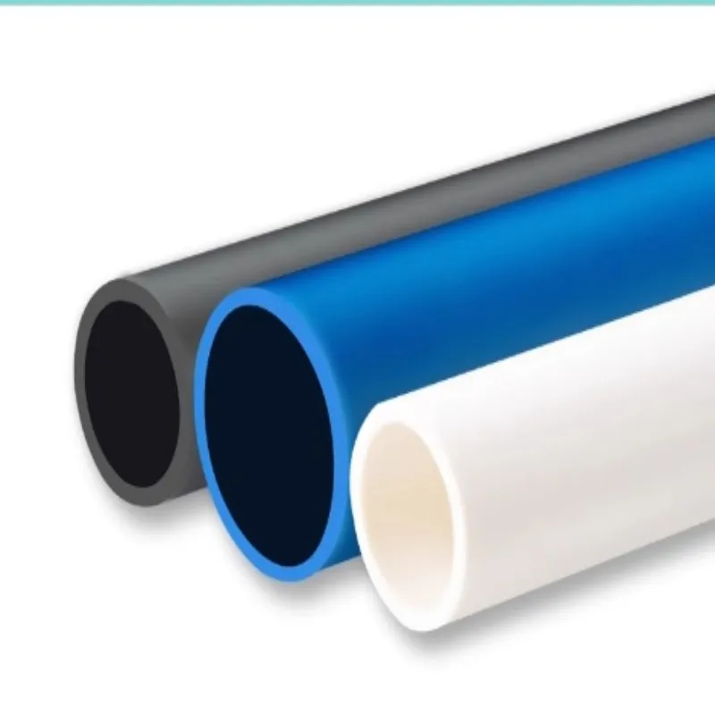 Zhongcai Pipeline PVC Water Supply Plastic Pipe Hot Melt Socket Food Grade Water Pipe 1.0MPa-2.0MPa