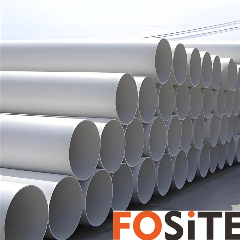 High Quality Plastic Pipe UPVC Drainage Pipe 50/75/110/160/200 Customizable