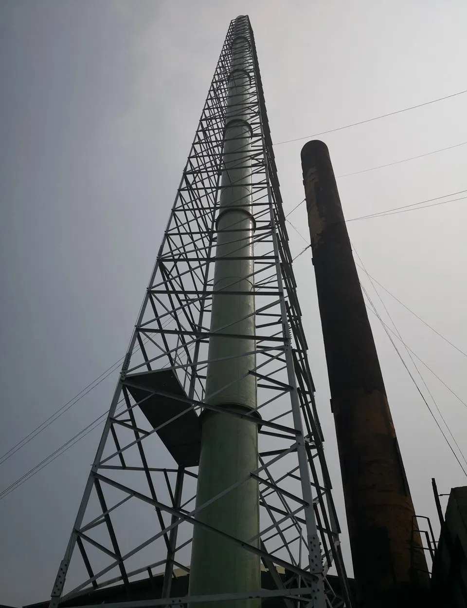 Fiberglass Reinforced Plastic Round Pipes with Insulation and High-Temperature Resistance