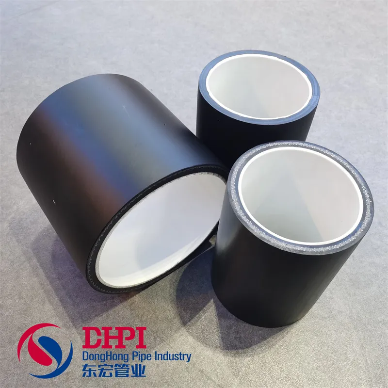 High Wear- Resistant Modified Polyolefin Lined Steel Wire Mesh Composit HDPE Pipe