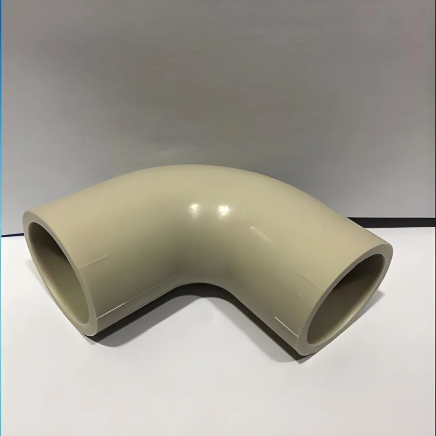 CE ISO Pn16 Plastic Elbow Pipe Connector Pph 45 90 Degree Elbow
