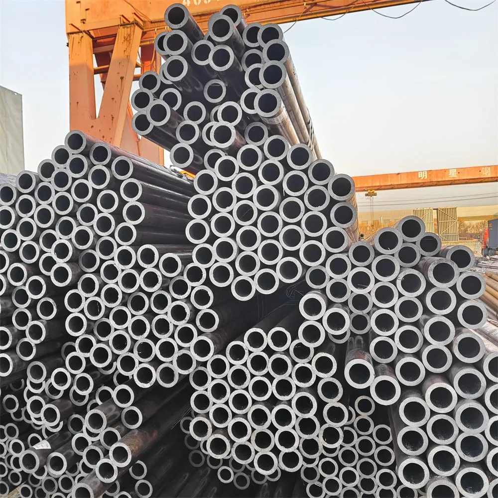 ASTM Standard A53 Ms Carbon 3m 6m 9m 12m Length Round Hot Rolled Seamless Steel Pipe