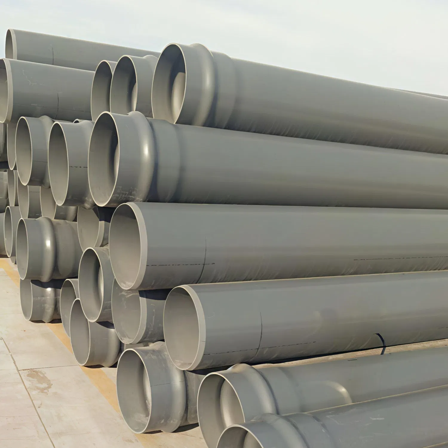 Flame Retardant Grade a Grey PVC Conduit for Home and Commercial Use