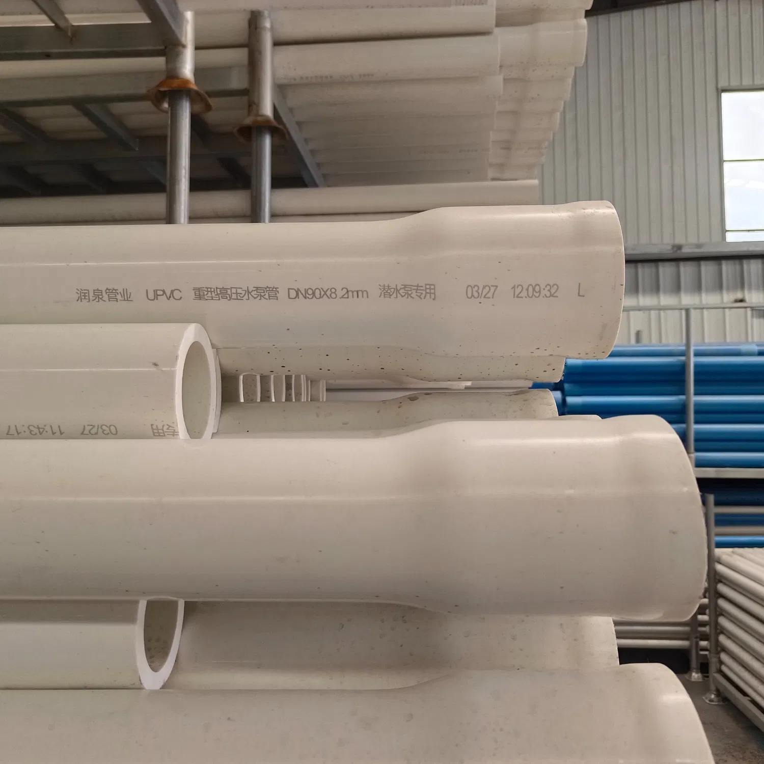 PVC Well Casing Pipe with Internal Threaded Socket Durable Flexible Head PVC Well Casing Pipe with Internal Threaded Socket Durable Flexible Head