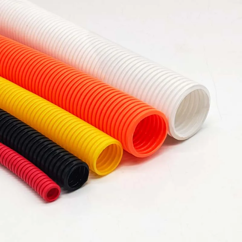High Quality Electrical Wire Protective Hose Flexible Soft Plastic Pipe Tube