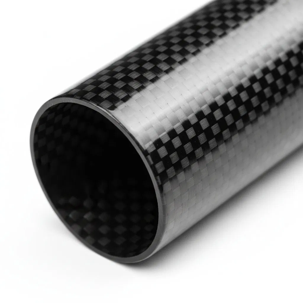 25FT Carbon Fiber Telescopic Tube Custom Design for Robotics and Machines