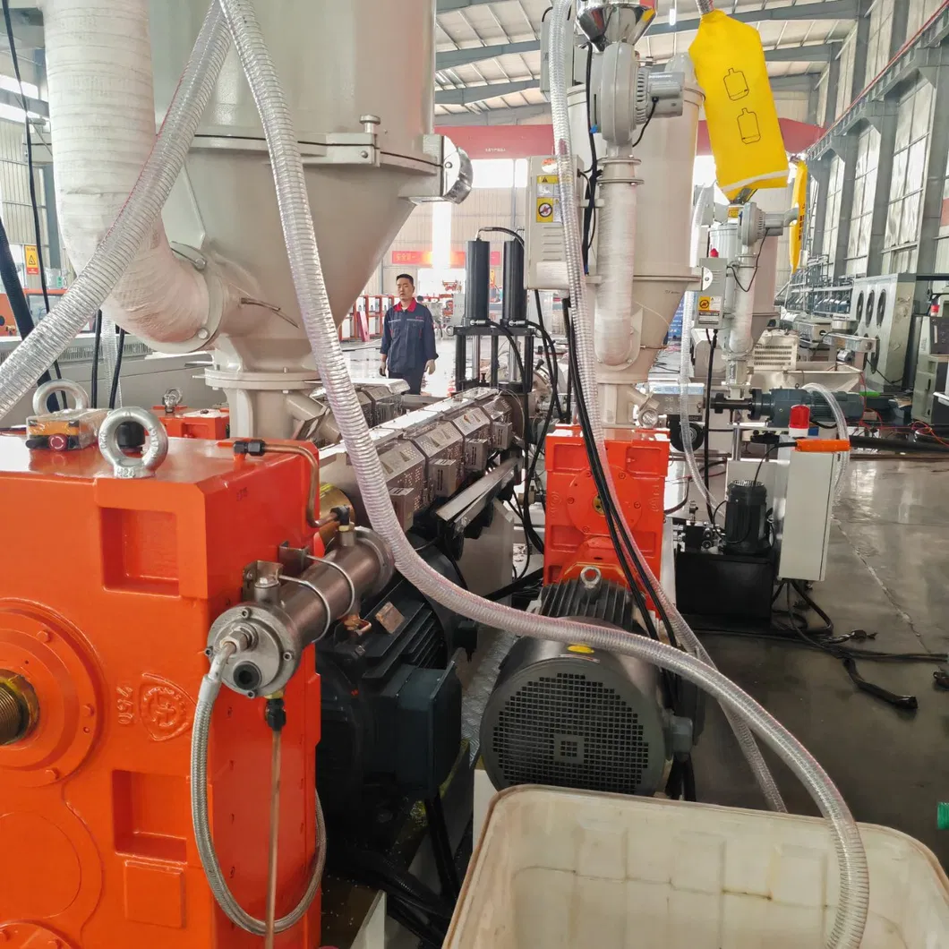 Three-Layer PE Plastic Pipe Production Line (16-160mm Diameter Range)