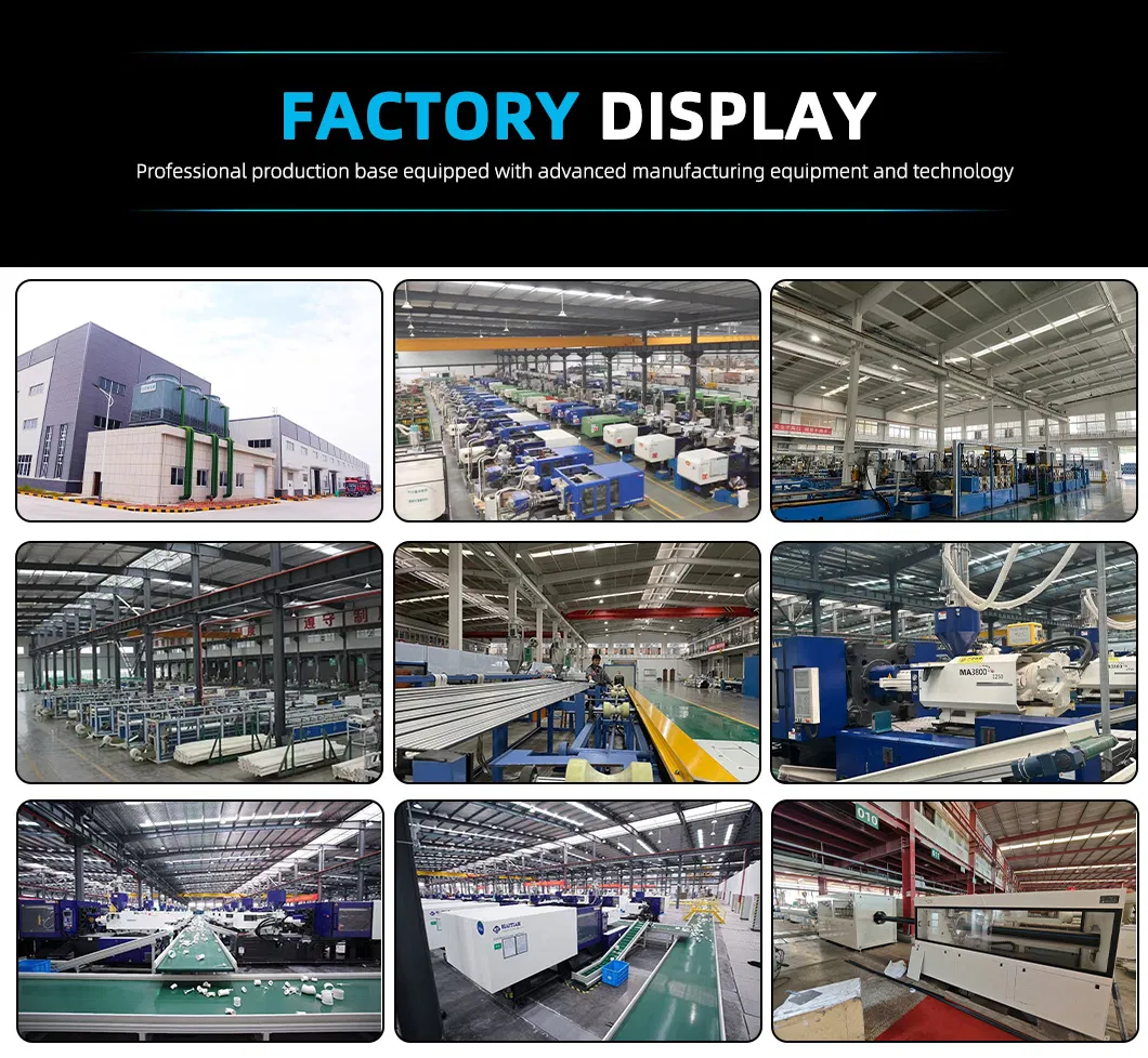 Engineering Transformation Project Excellent Sound Insulation PVC Food Grade Stainless Steel Pipe Fitting