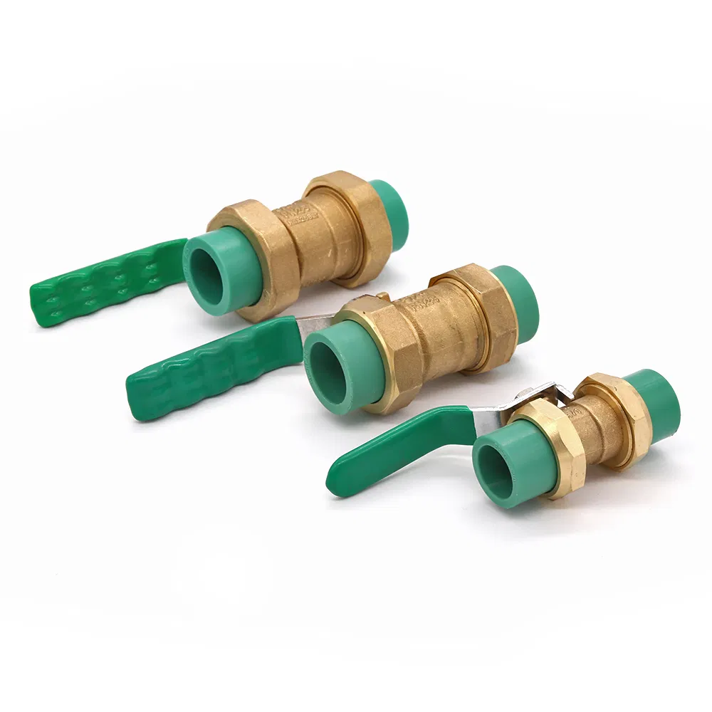 PPR Fittings with Strong Brass Insert PPR Insert and PVC Insert for Water Distribution