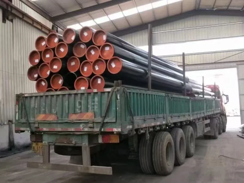Black Painting/3PE ASTM A106/API 5L Gr. B Seamless Steel Natural Gas/Oil Pipeline