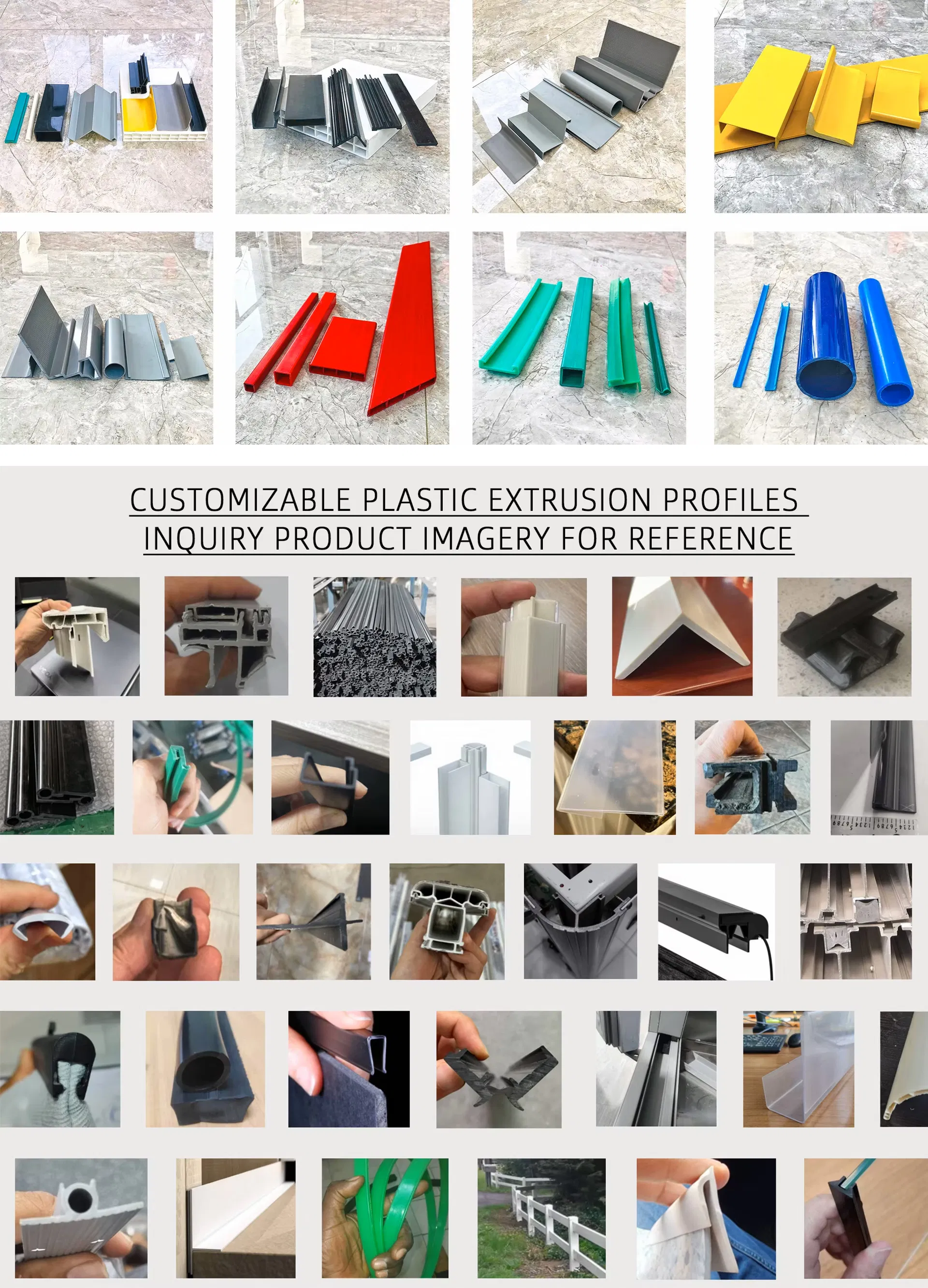 Custom Size PVC Plastic Pipe Industrial Water Drainage Chemical Resistance Plastic Tube