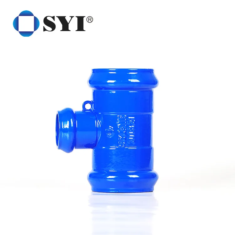 China ISO2531en545 Dci Ductile Cast Iron Pipe Fittings for PVC Pipe