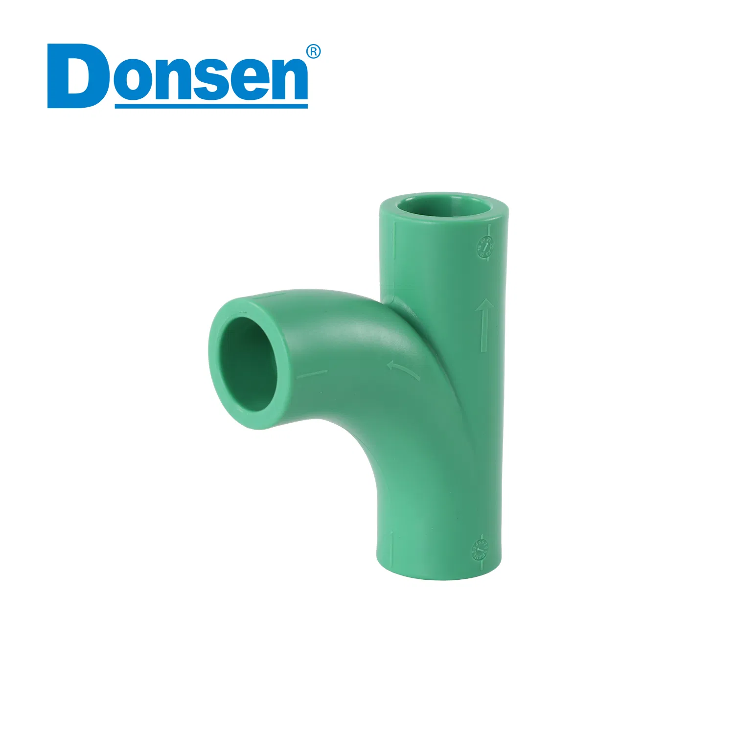Green Donsen PPR Fittings for Aggressive Fluid Transport