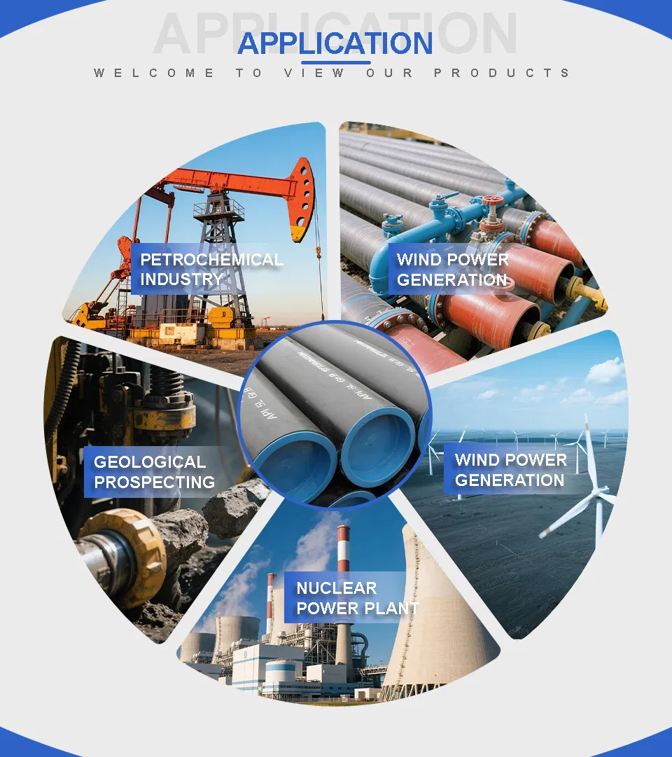 High-Quality ASTM Carbon Steel Seamless Pipeline for Oil